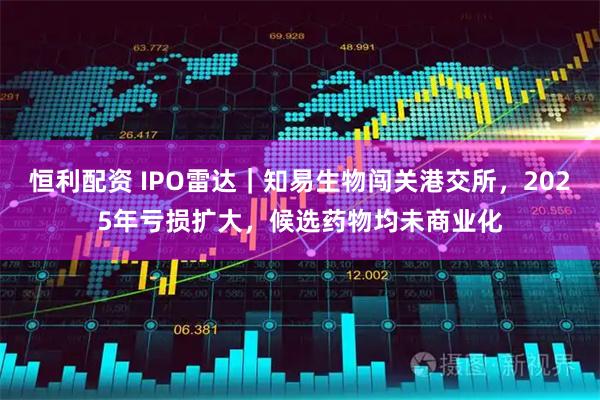 恒利配资 IPO雷达｜知易生物闯关港交所，2025年亏损扩大，候选药物均未商业化